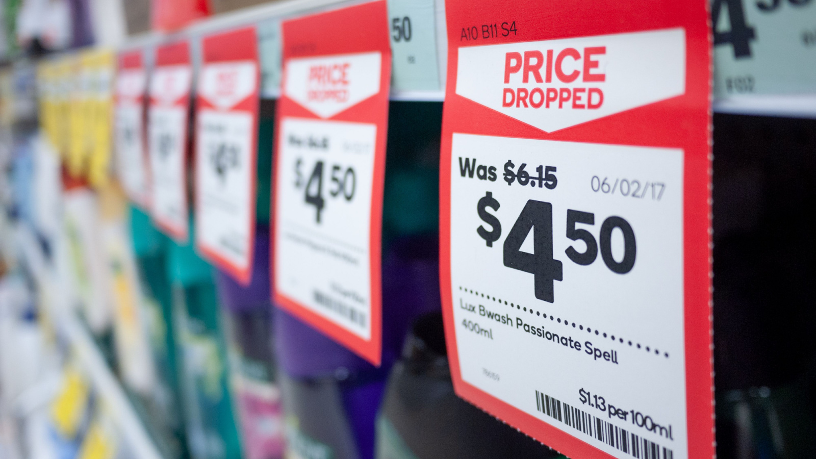 Reduced Price, Sales items