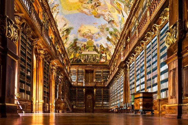 In a Library
