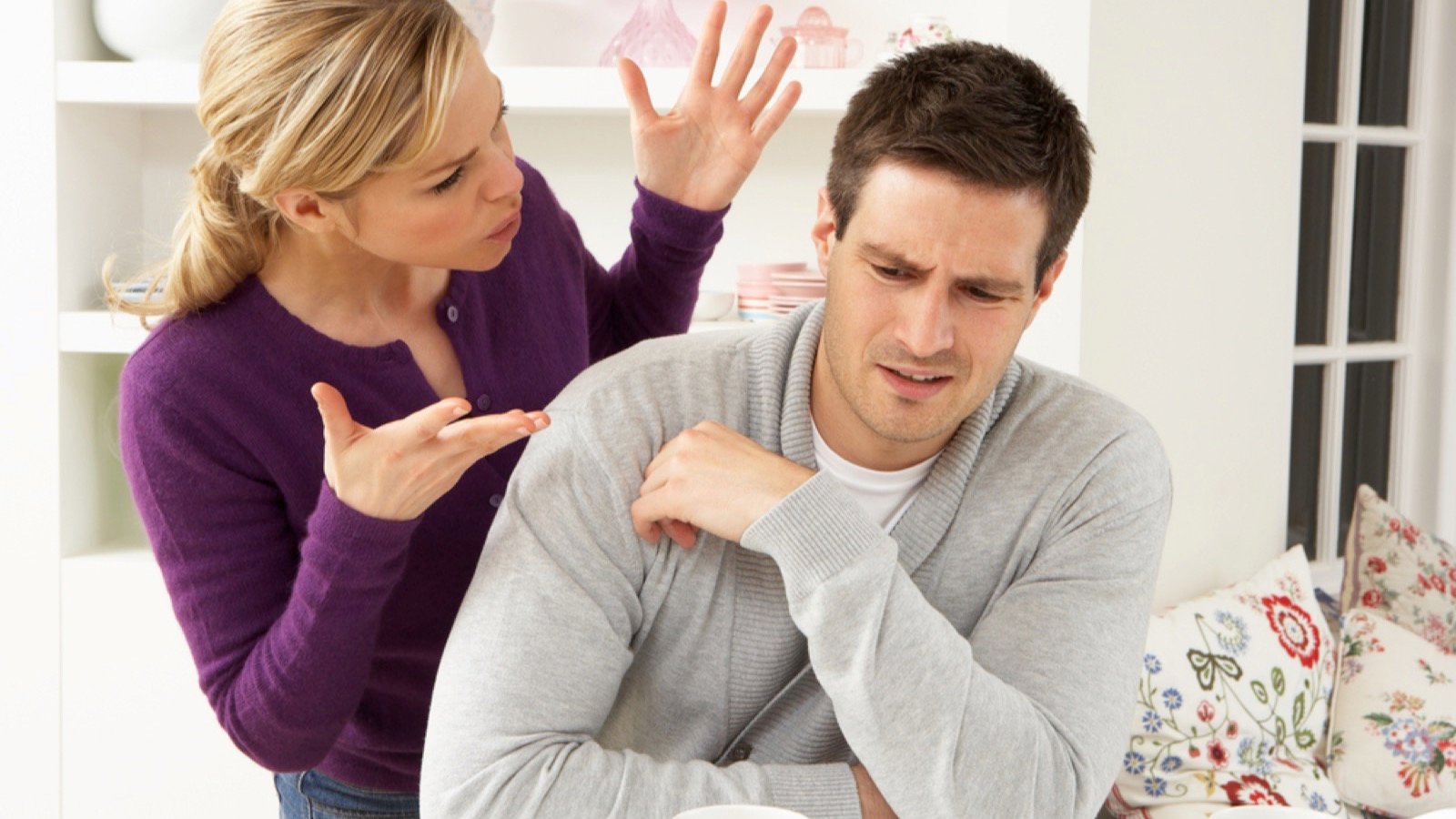 Man feeling anxious