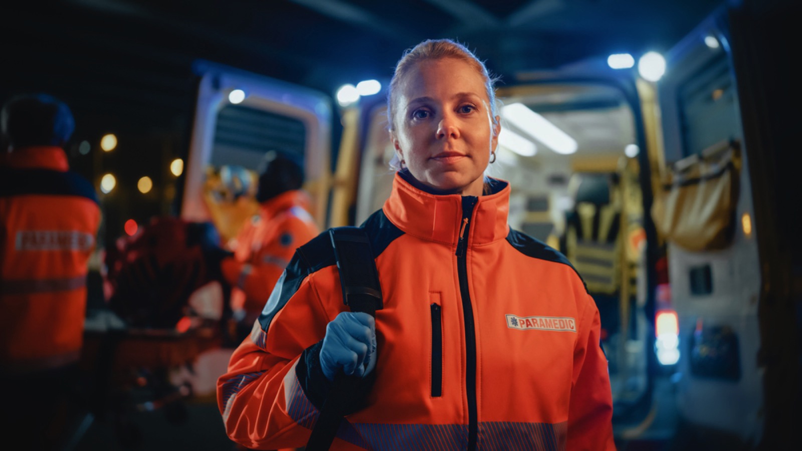 Female EMS Paramedic