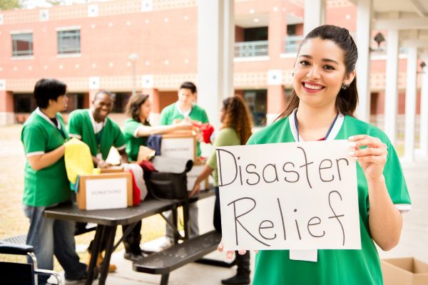 2. Disaster relief and emergency response