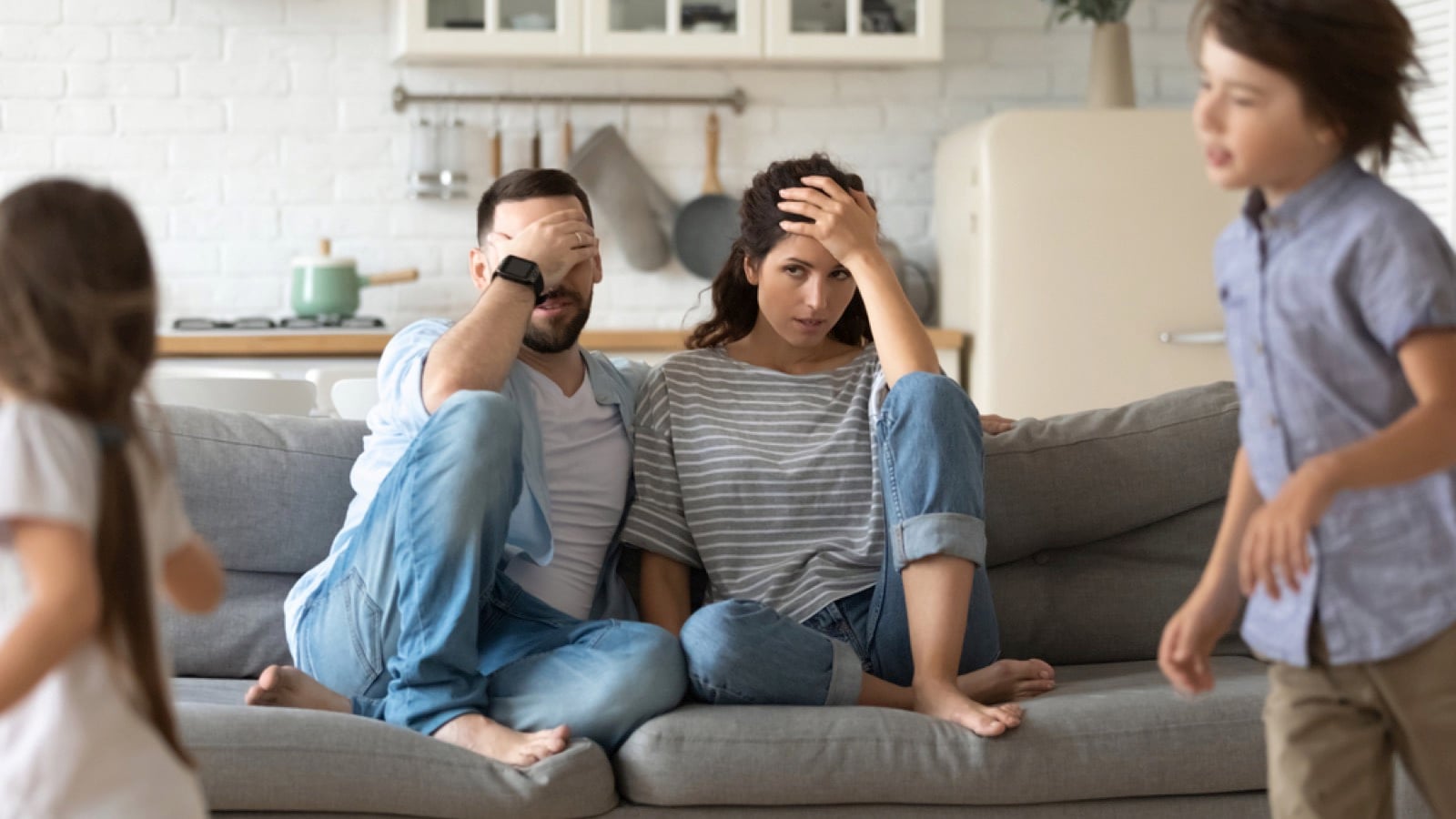 Couples upset