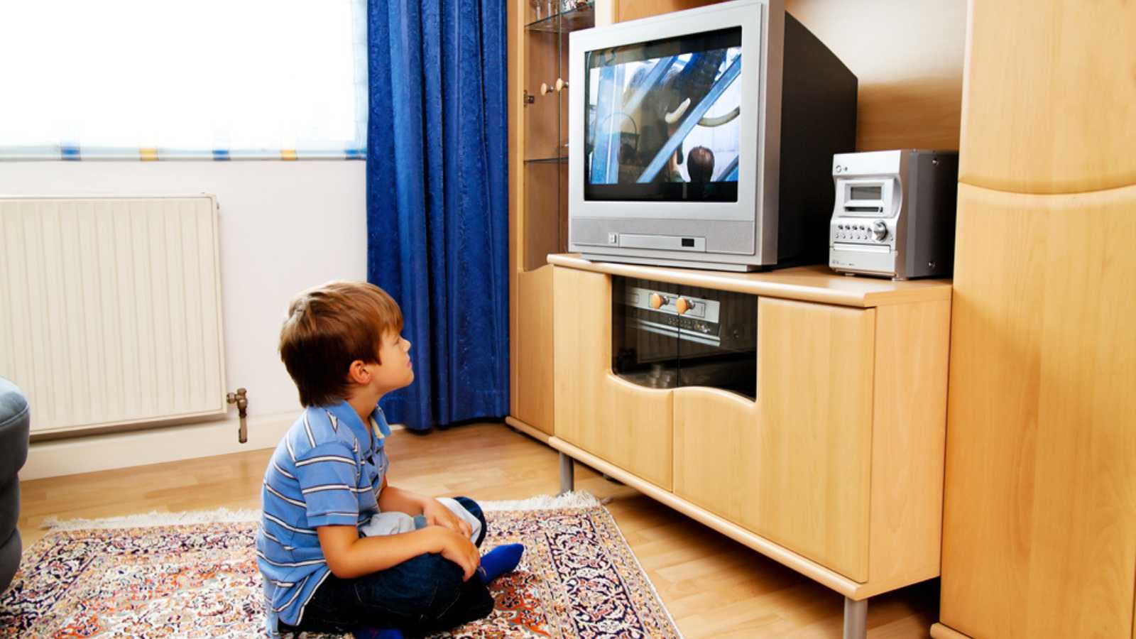 Friends watching TV