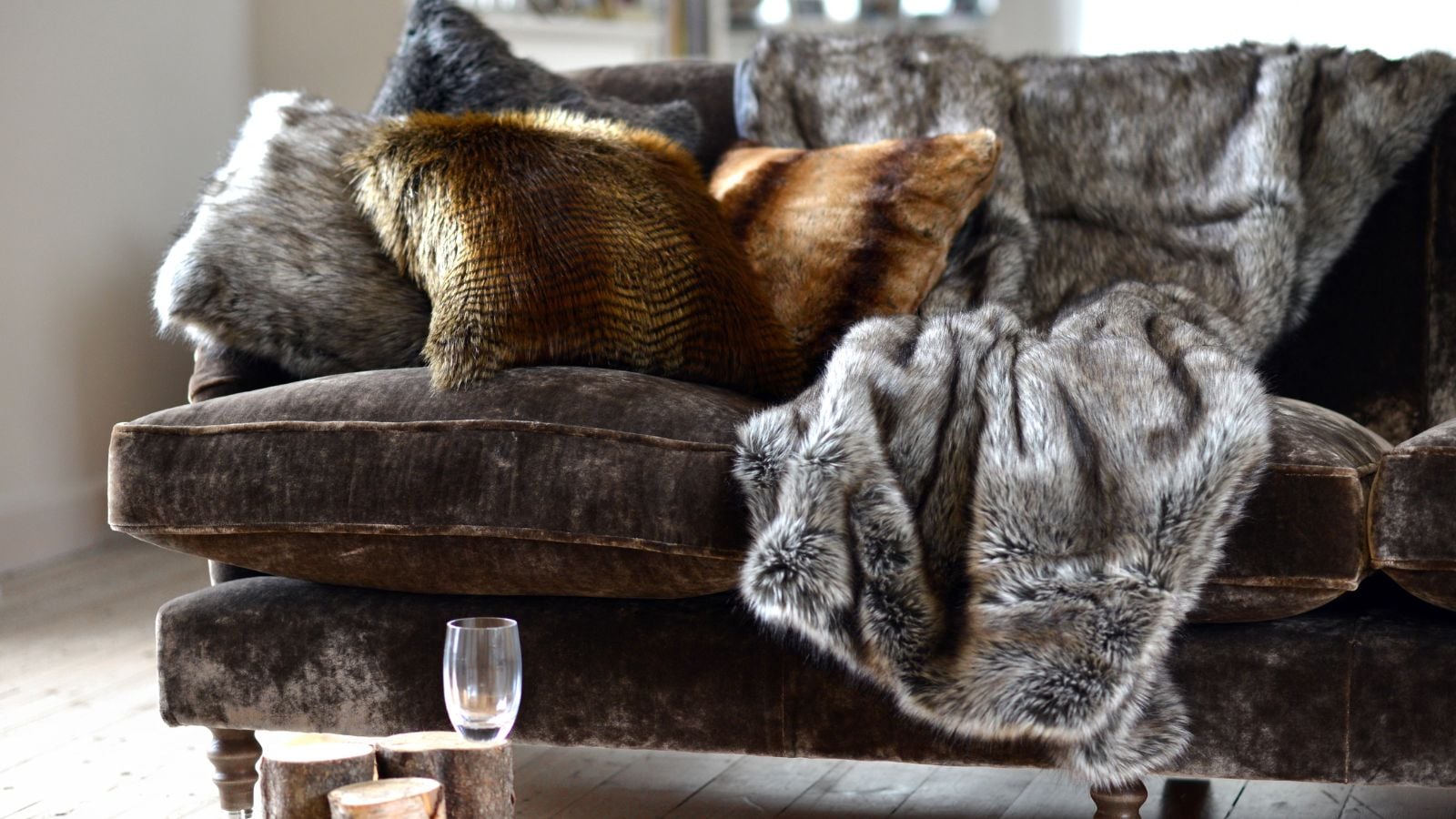 Faux Fur Throws