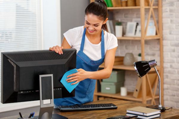 Mobile phones and computers must also be disinfected