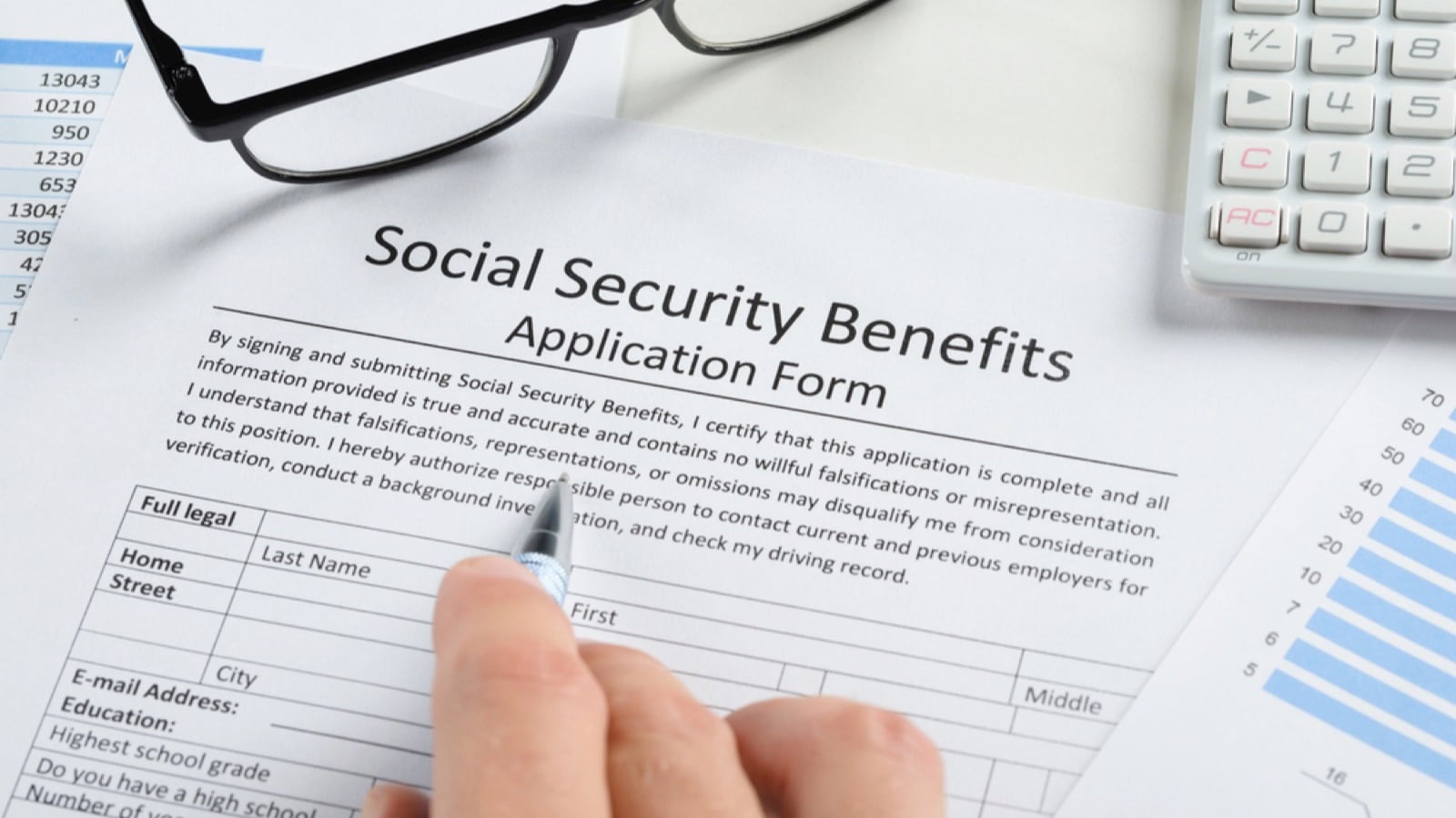 Social Security form