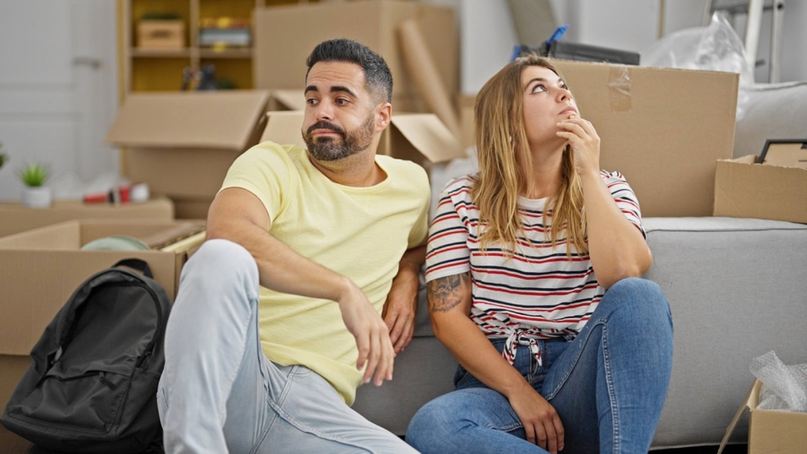 Unhappy couples regret buying home