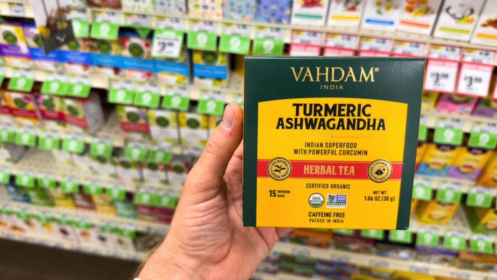 Ashwagandha herbal tea