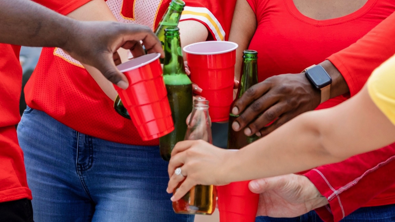 Beverages in tailgating