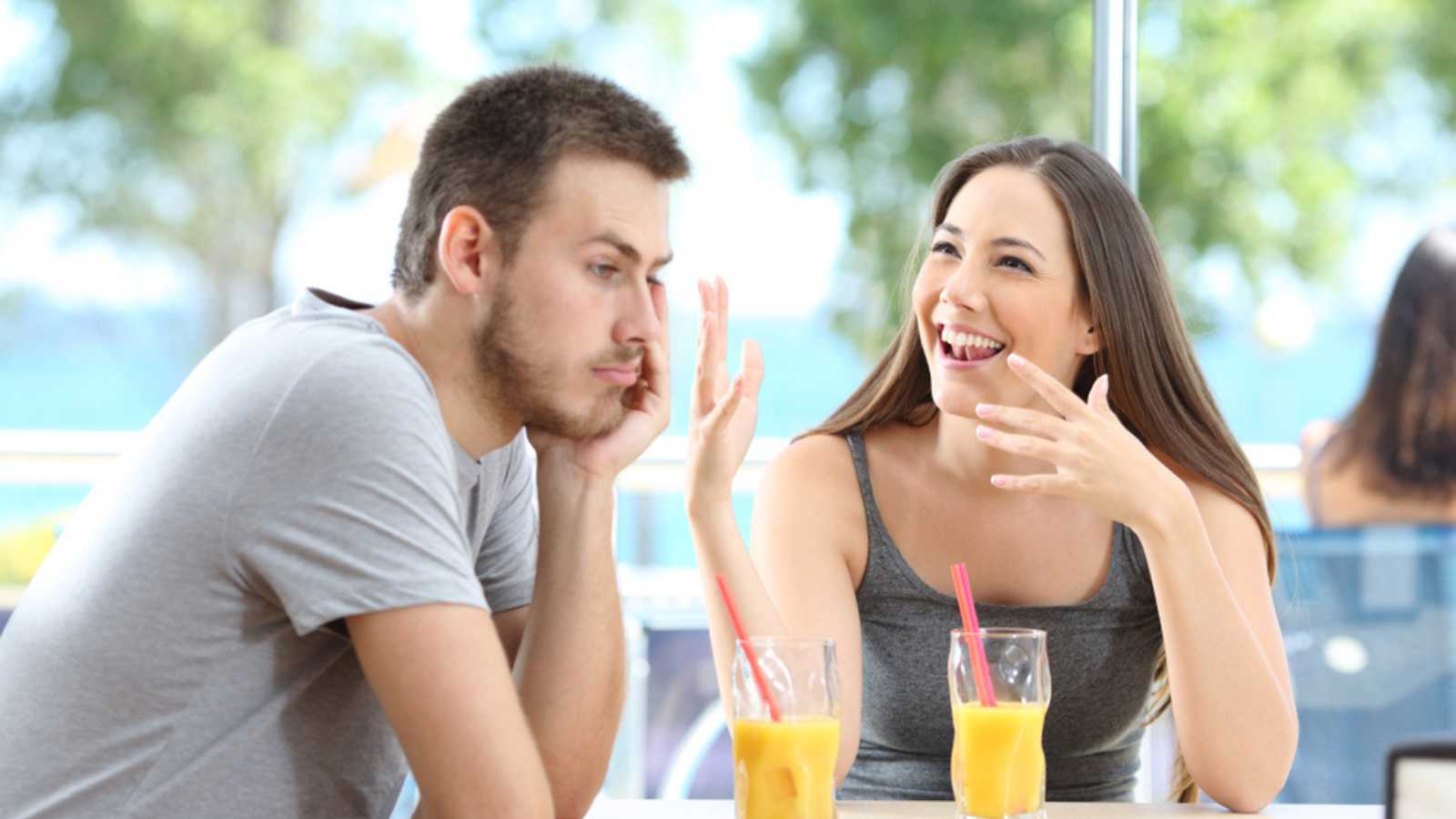 Bored Man on dating his girl friend