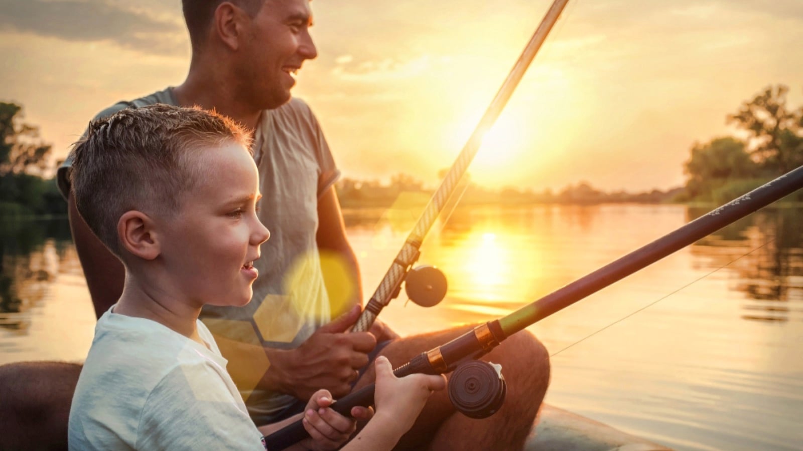 Fishing with son