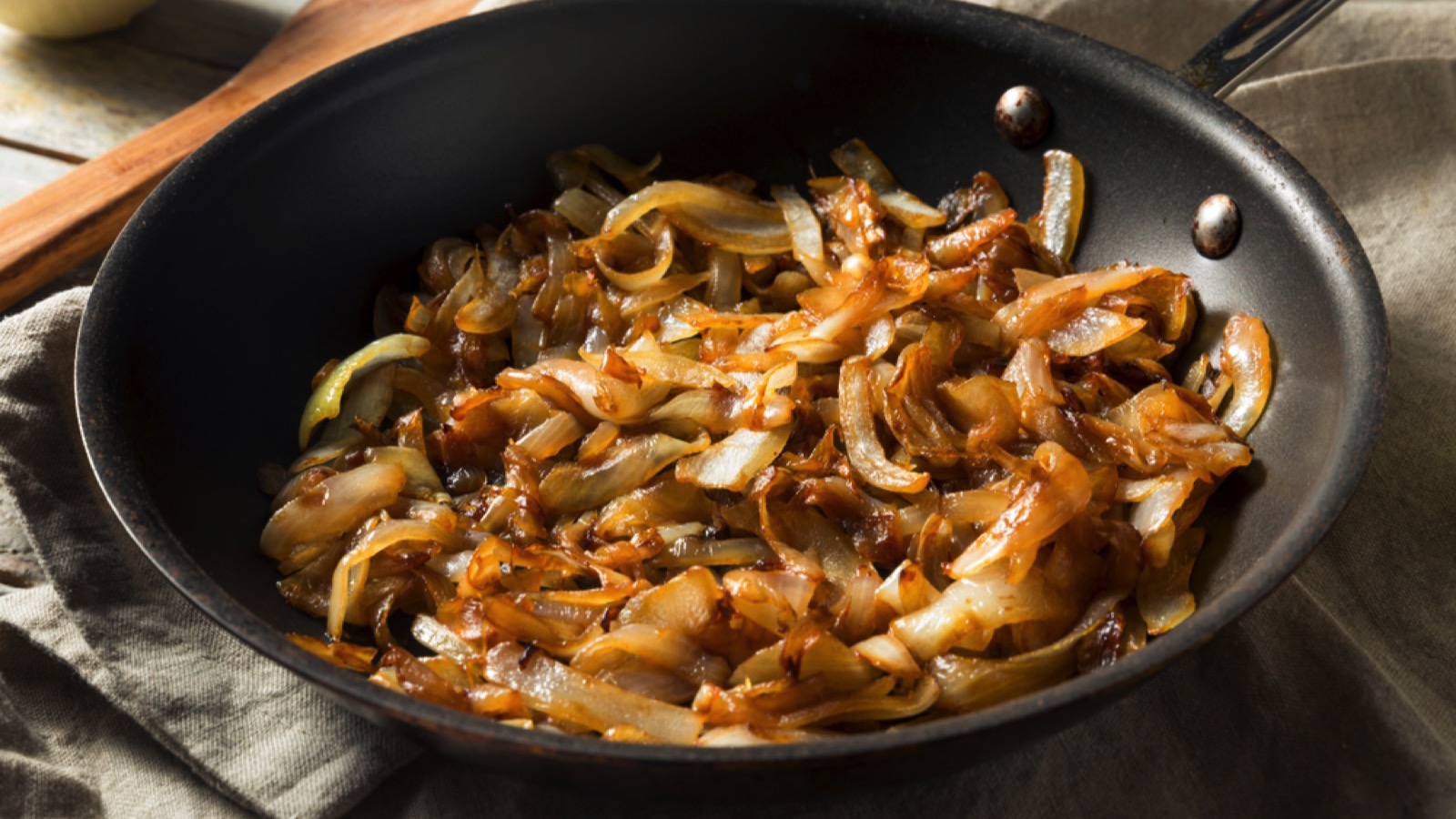 Healthy Homemade Caramelized Onions
