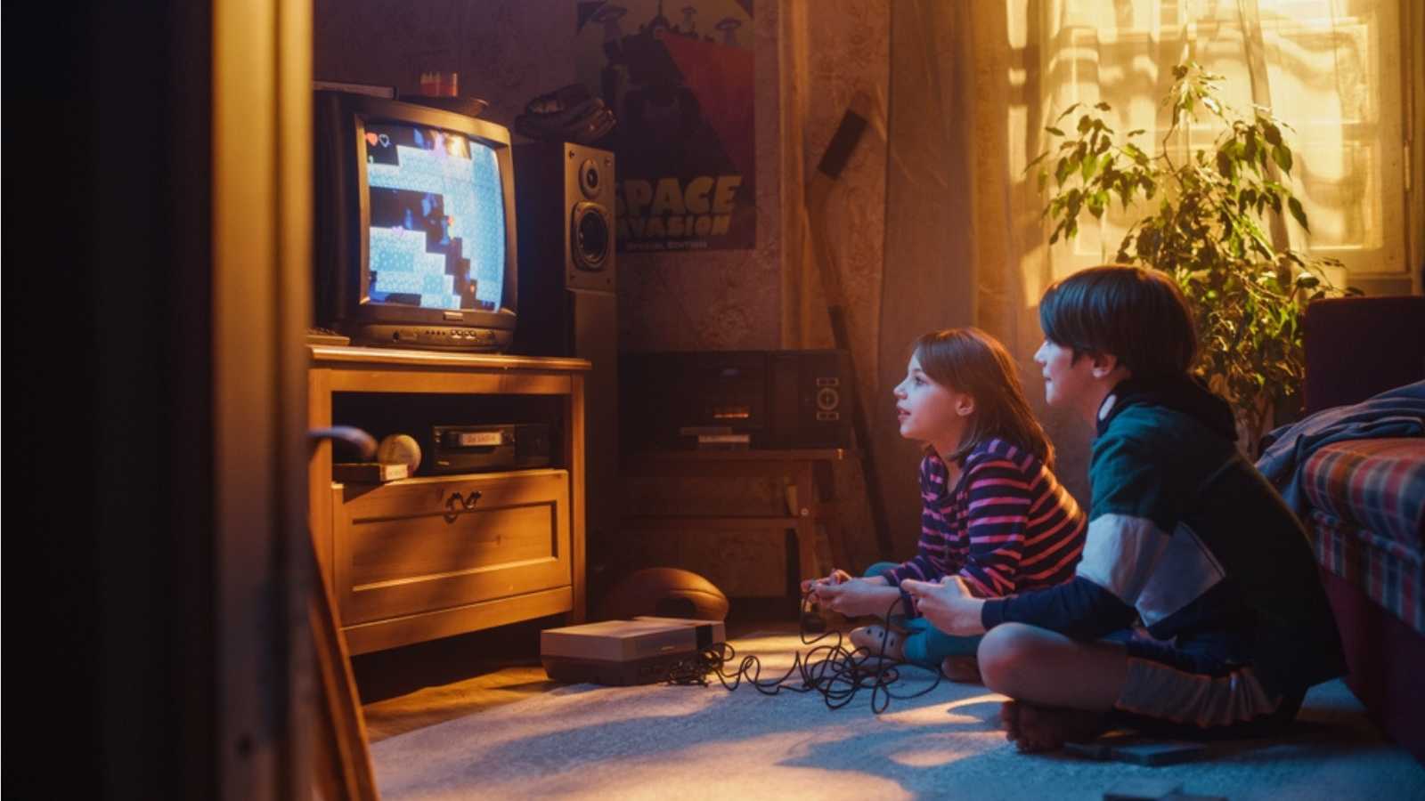 Kids watching tv-AI and Robotics