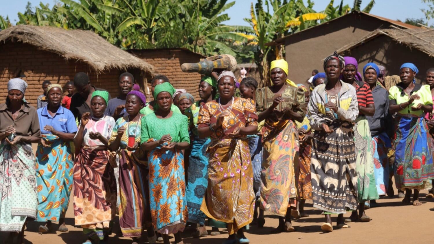Traditional dancers in Malawi