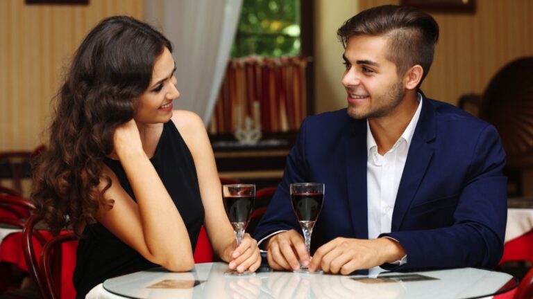 Young couples dating