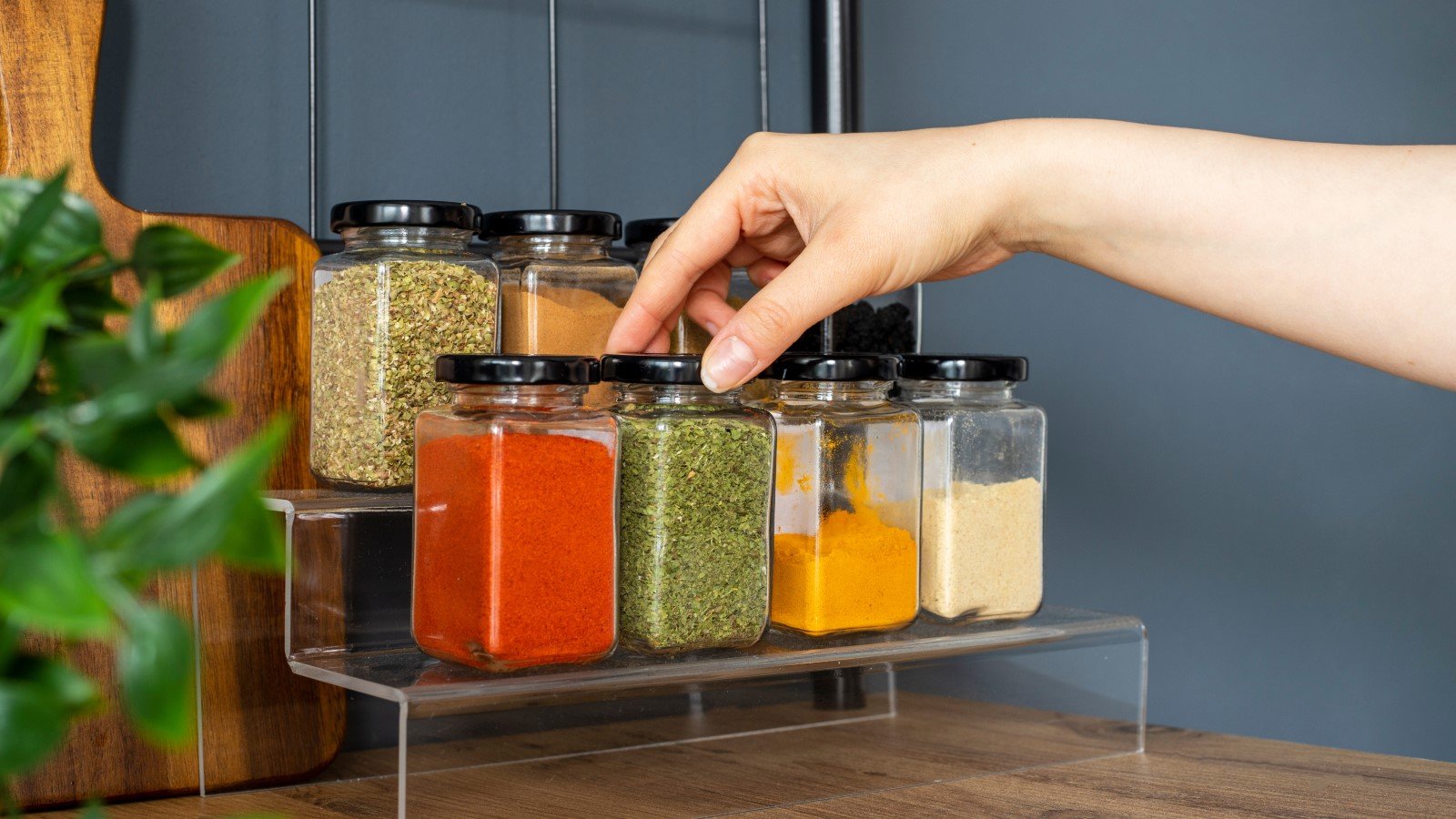 Jar,Of,Spices,On,Kitchen.