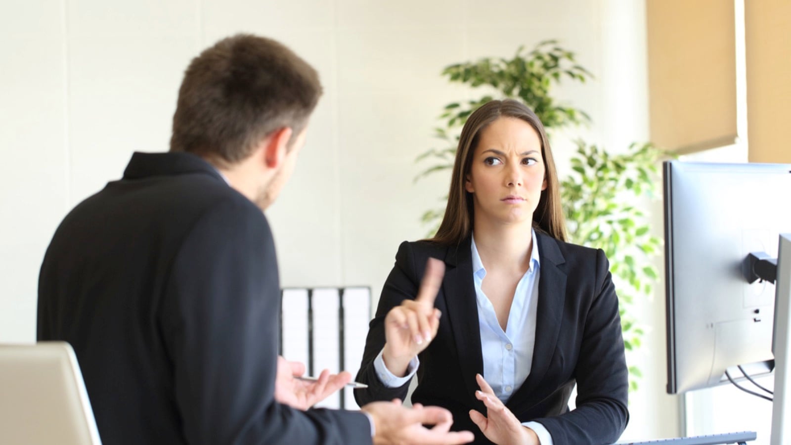 Boss deny something in interview