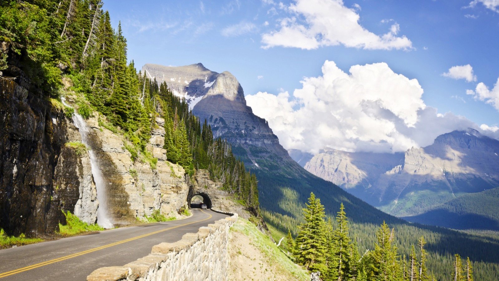 Going to the Sun Road at Glacier National Park