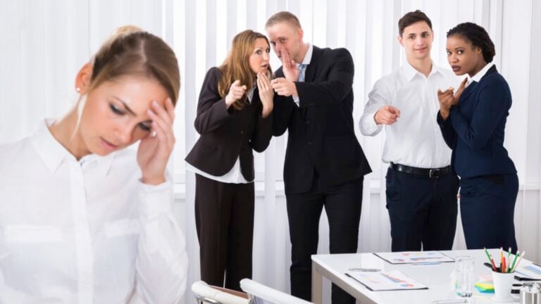 Gossiping in office about co worker