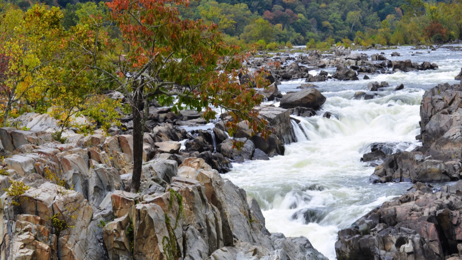 Great Falls National Park on Potomac River