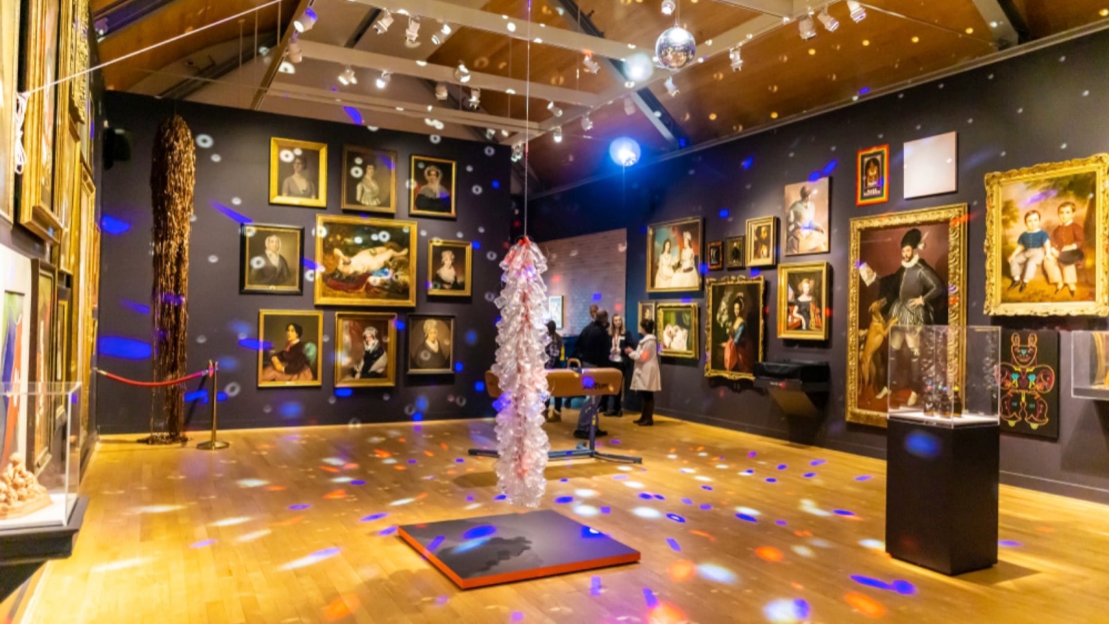 Providence, Rhode Island, USA - Dec 29 2019 - Interior of Rhode Island School of Design (RISD)
