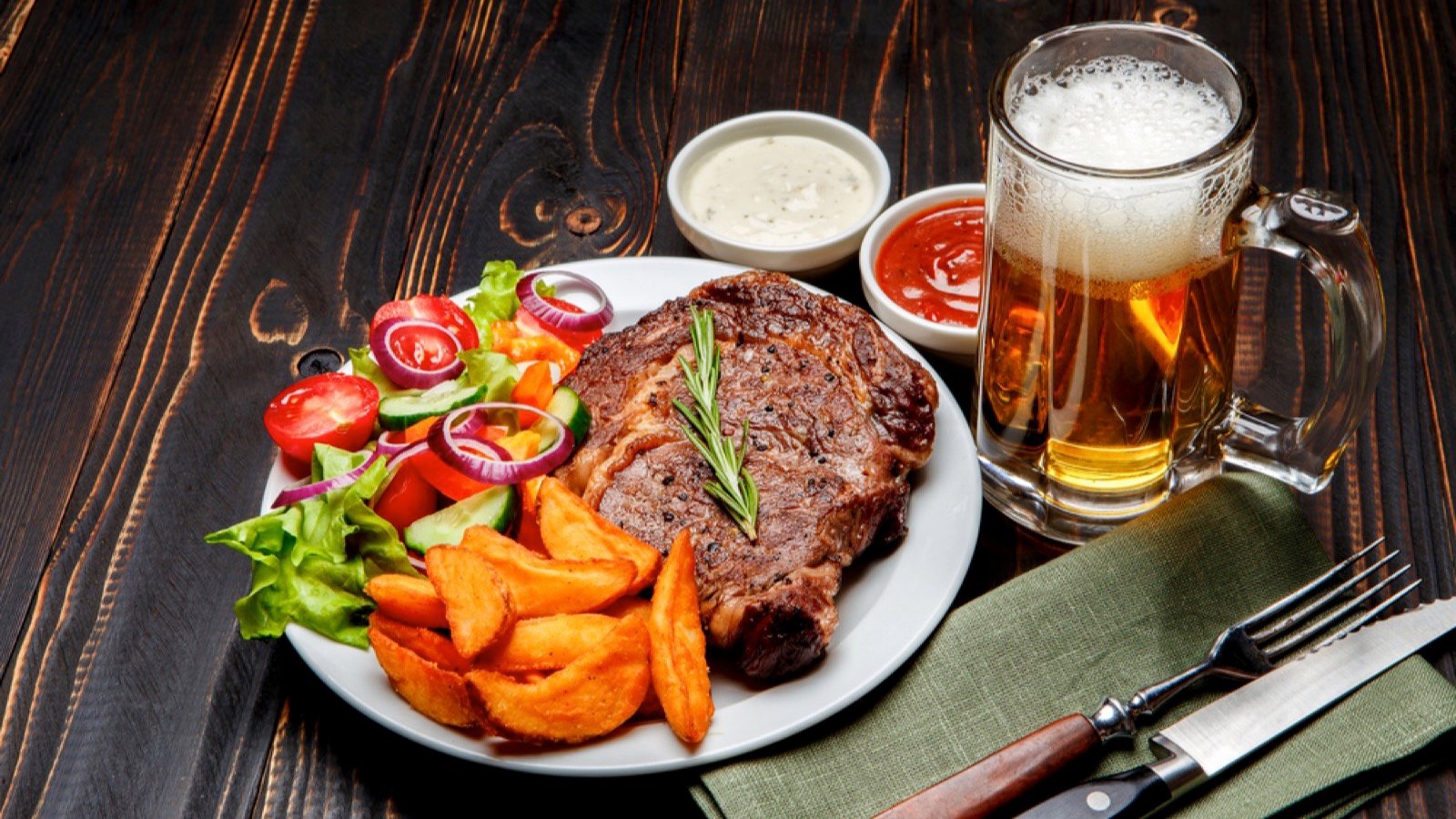 Roasted organic shin of beef meat