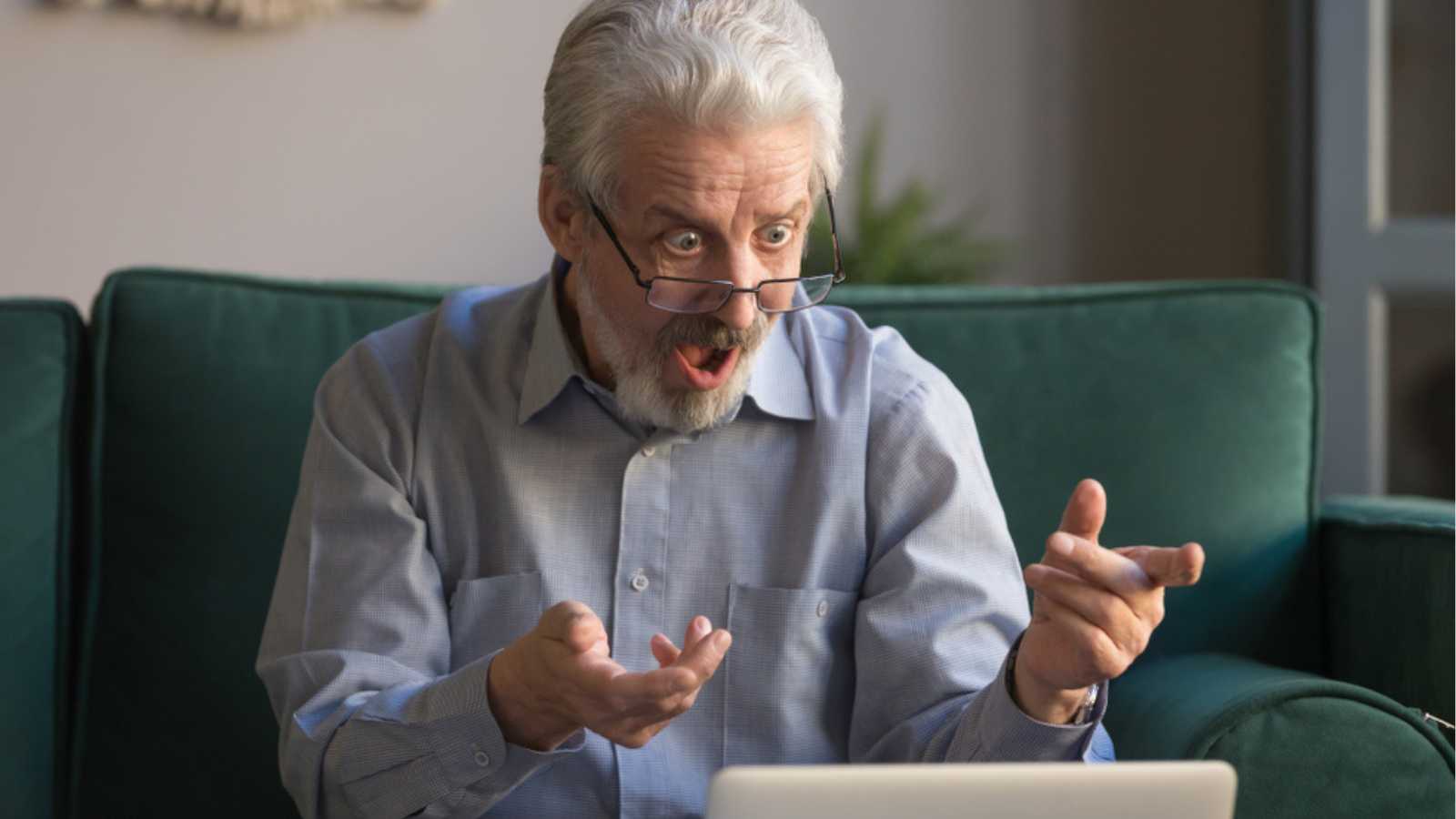 Shocked Man got scammed