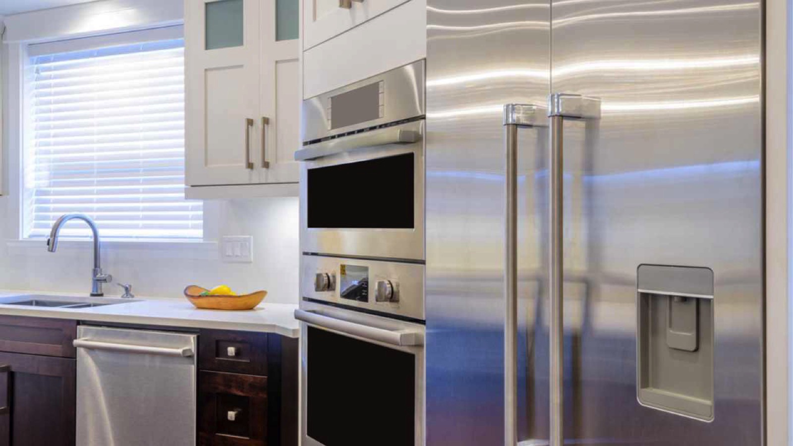 Stainless steel appliances