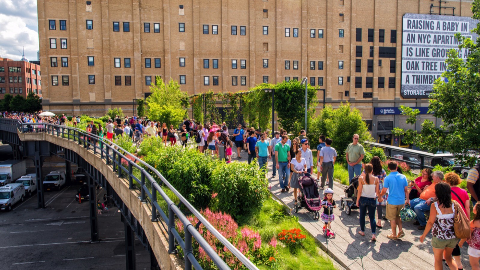 The High Line Park in New York