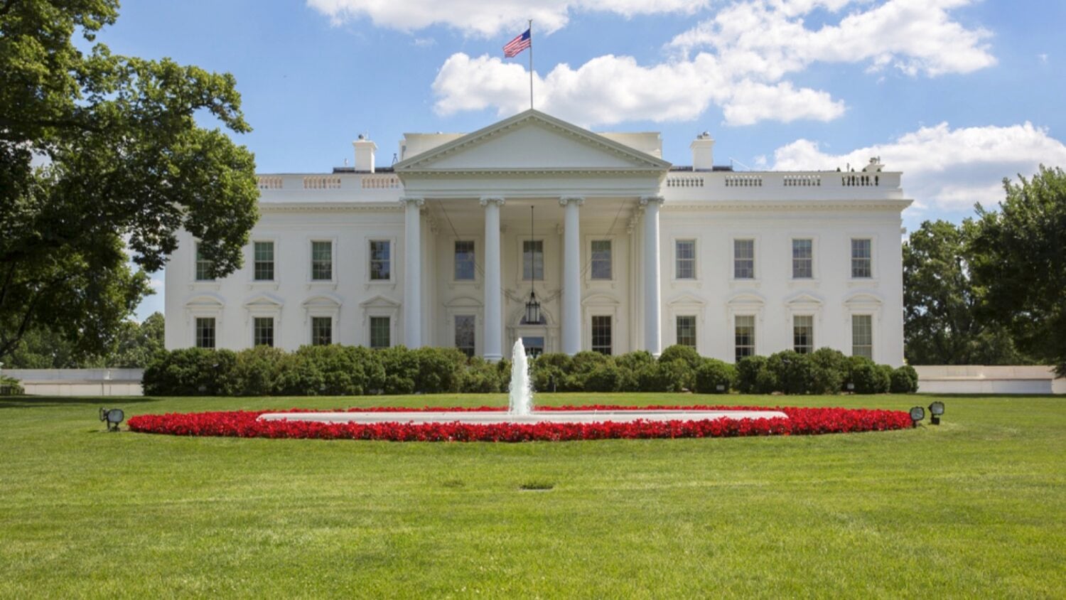The White House in Washington, America