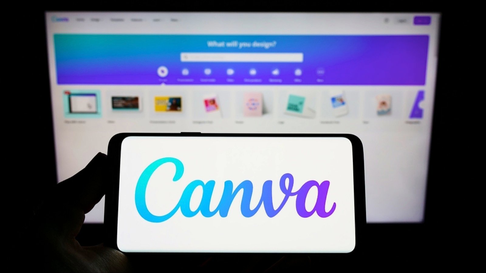 Working in Canva