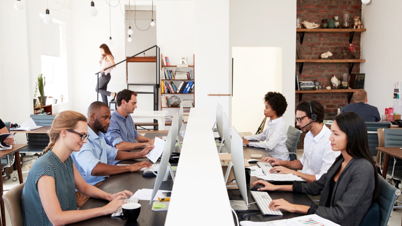 Business people working