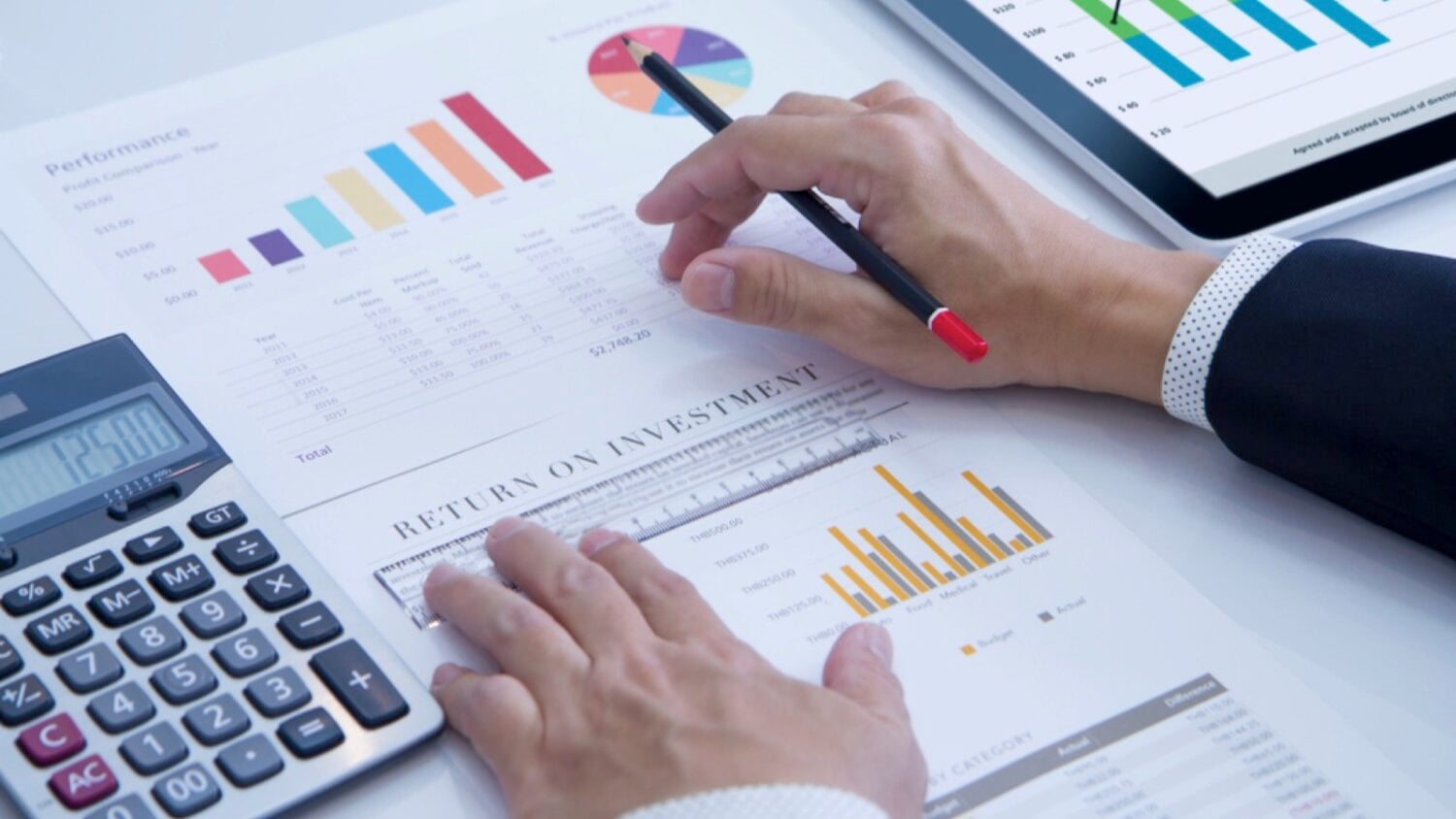 Checking return on investment