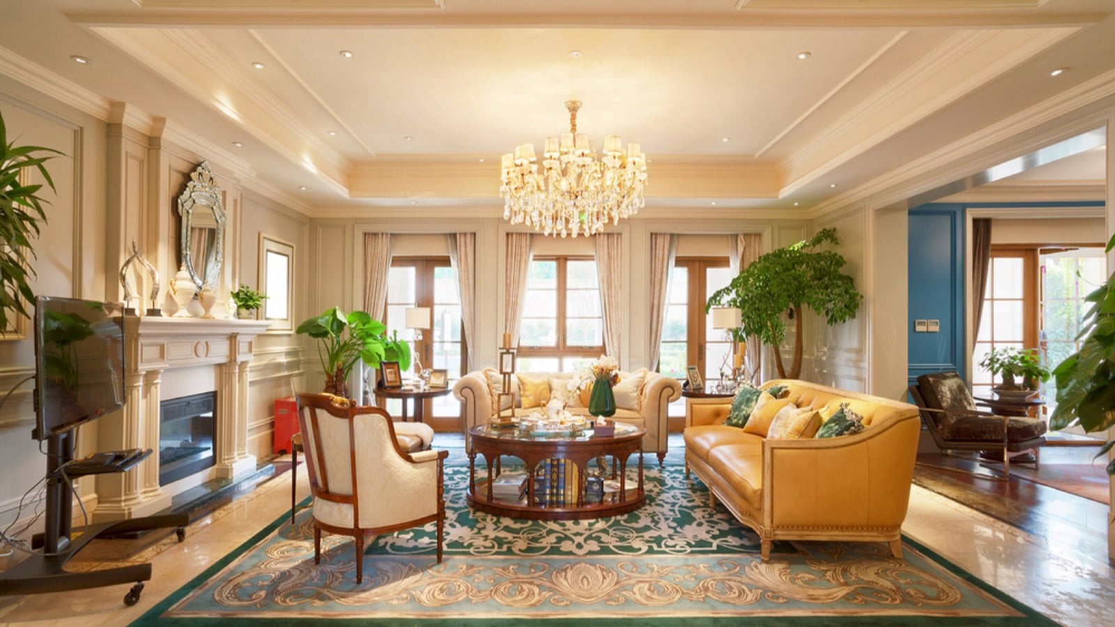 Lighting in living room