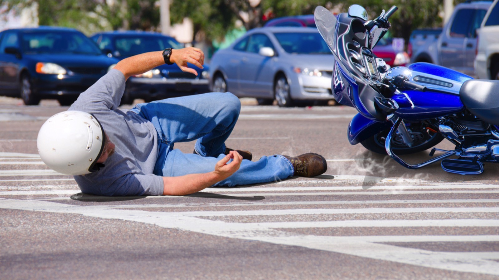 Man got into accident