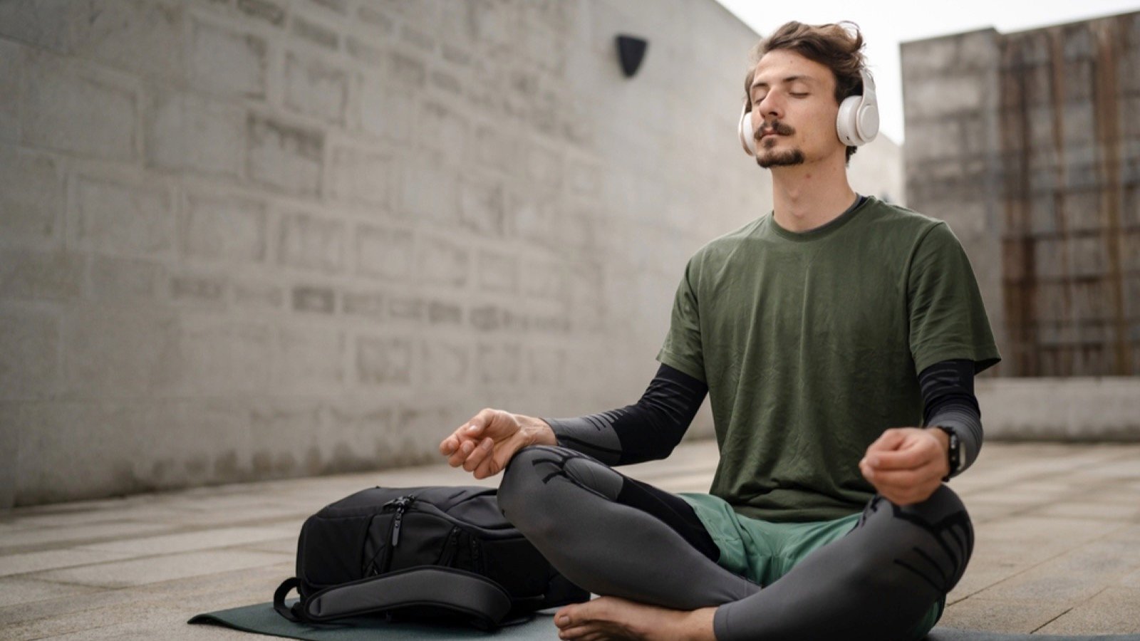 Man guided meditation