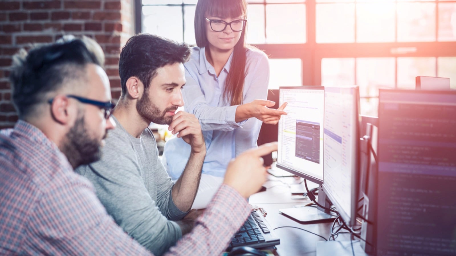 Outsource workers, social media