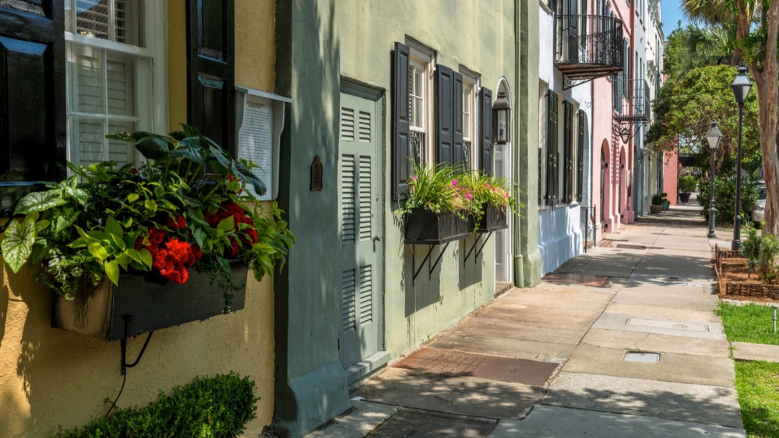 Rainbow Row, South Carolina