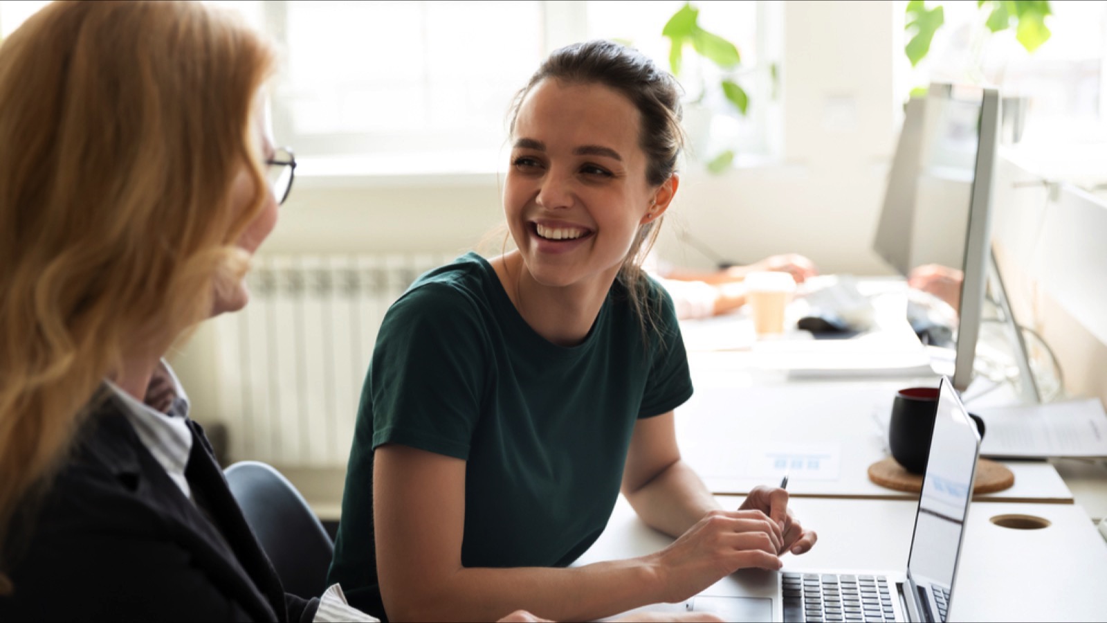Students taking internship