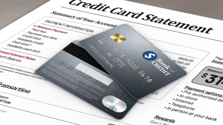 credit card statement