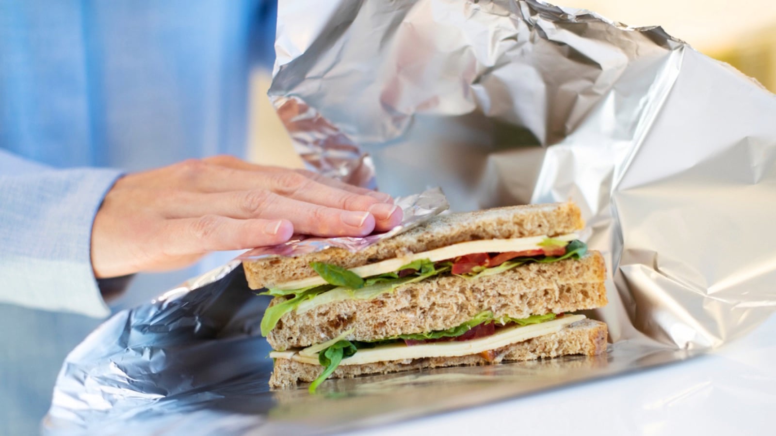 Sandwich in Tin Foil