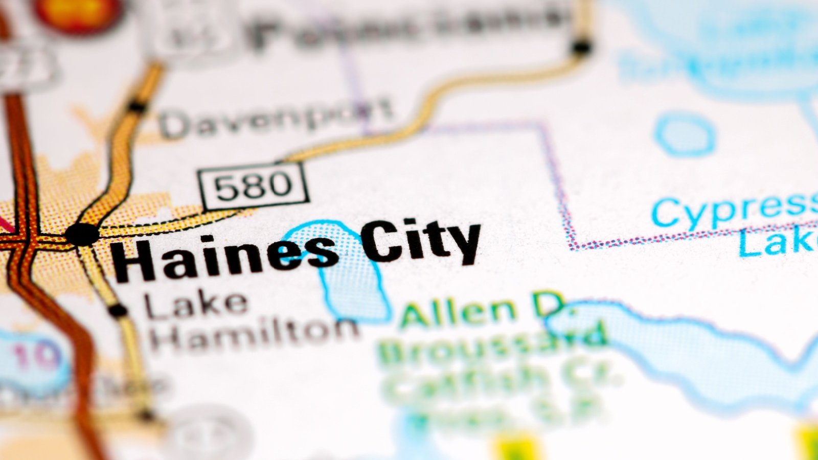 Haines City, Florida map