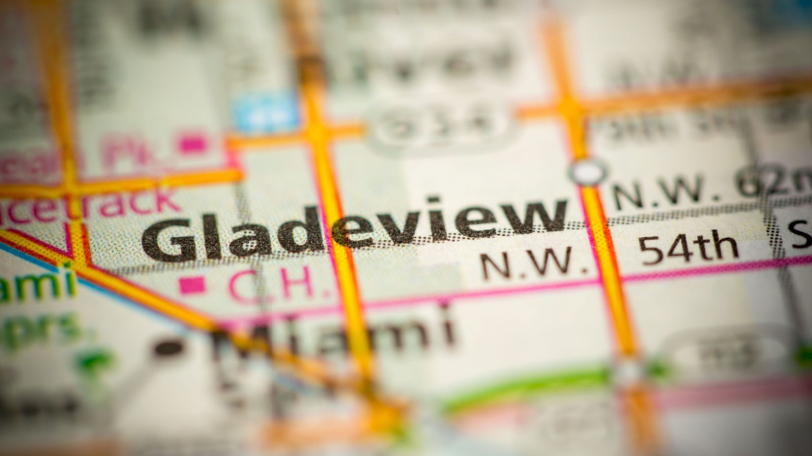 Gladeview, Florida map