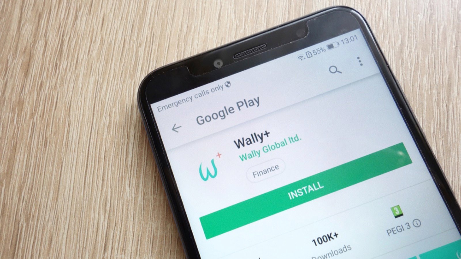 Wally mobile app