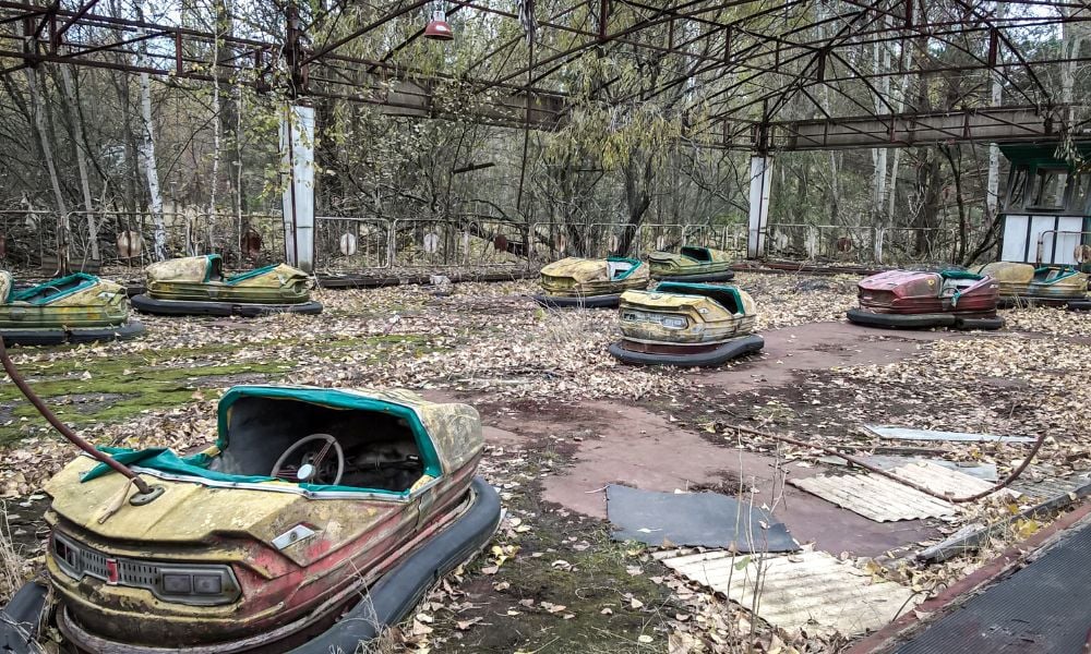 Pripyat Amusement Park, Chernobyl, Ukraine