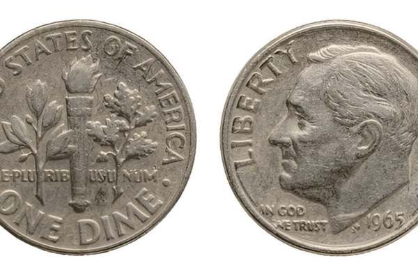 1965 Roosevelt Silver Dime