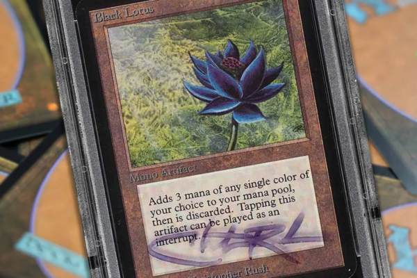 Black Lotus Magic the Gathering Card
