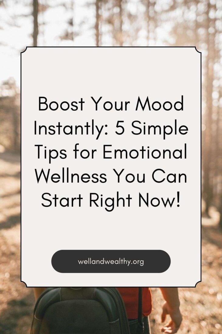 2025 Emotional Wellness Guide: Tips to Improve Your Mood Now